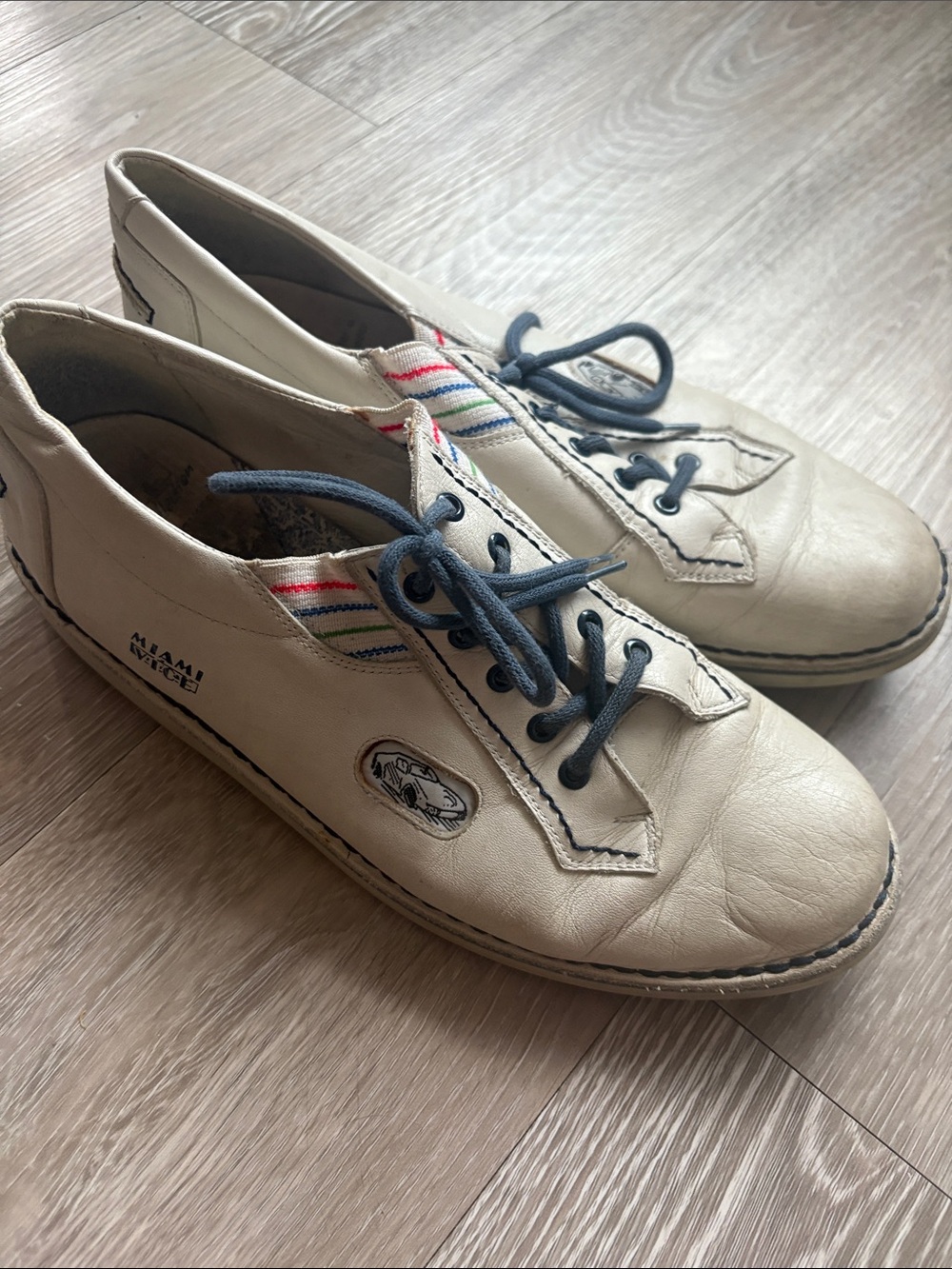 Vintage Romika Miami Vice leather shoes